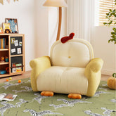 Little Chick themed kids sofa with cartoon design, perfect for children's rooms and play areas main product image